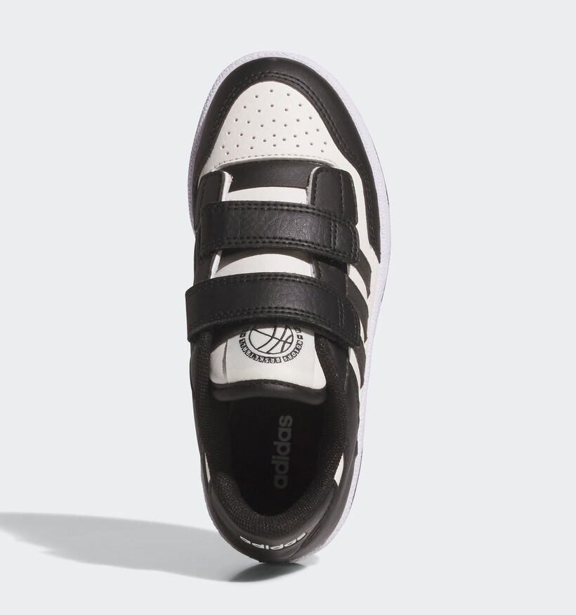 adidas Rapid Court Zwarte Sneakers voor jongens, meisjes (366059) - geschikt voor steunzolen