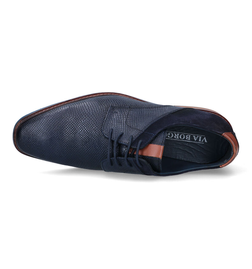 Via Borgo Cognac Veterschoenen voor heren (319710)