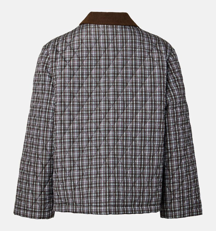 Pieces Alma Manteau court en Brun pour femmes (379332)