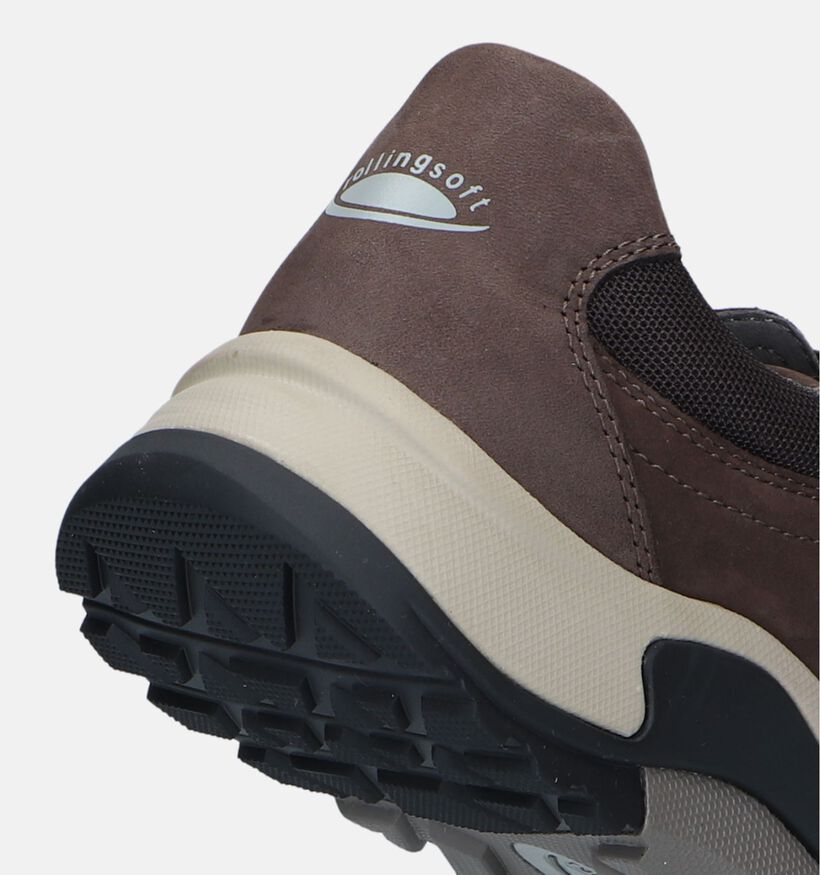 Pius Gabor Blauwe Veterschoenen voor heren (347466) - geschikt voor steunzolen