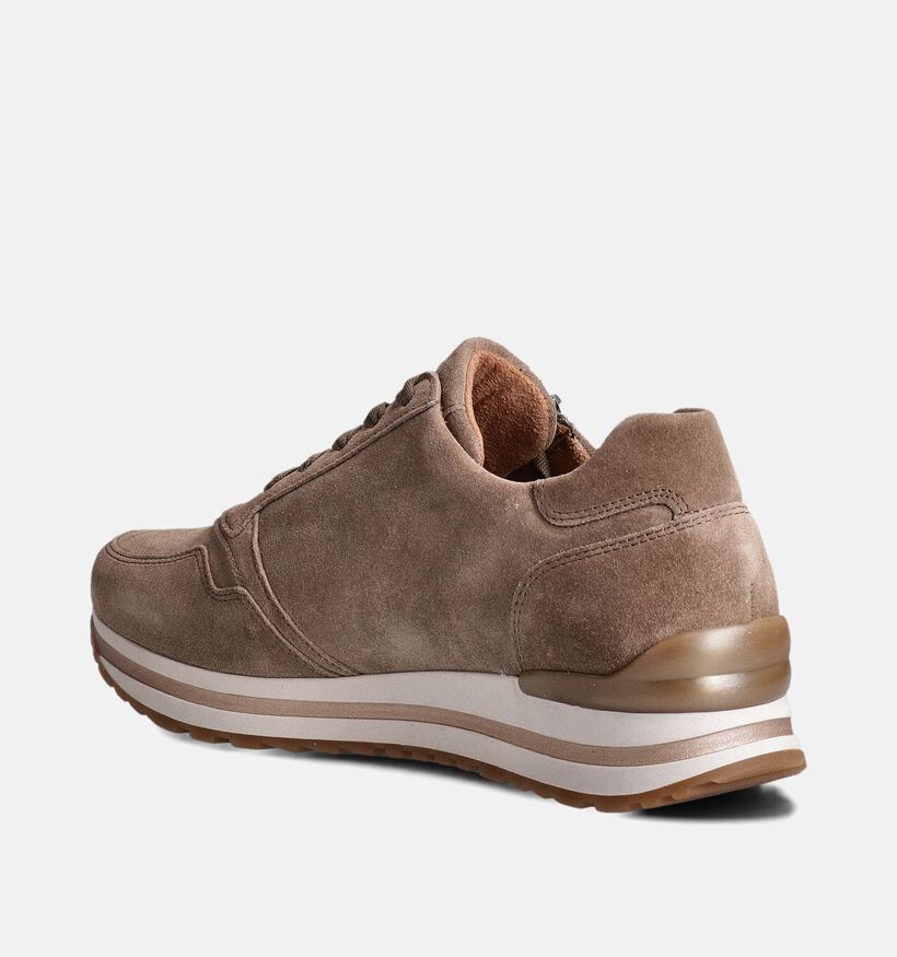 Gabor Bruine Veterschoenen voor dames (360311) - geschikt voor steunzolen