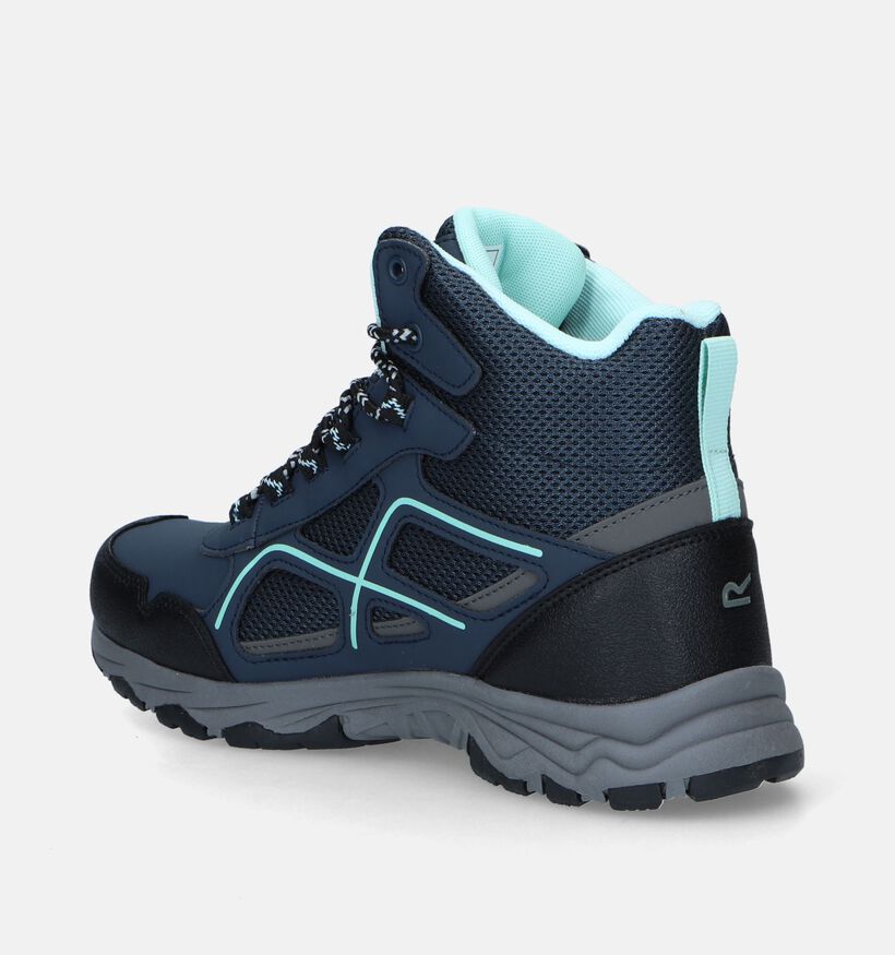 Regatta Lady Vendeavour Blauwe Wandelschoenen voor dames (344909) - geschikt voor steunzolen