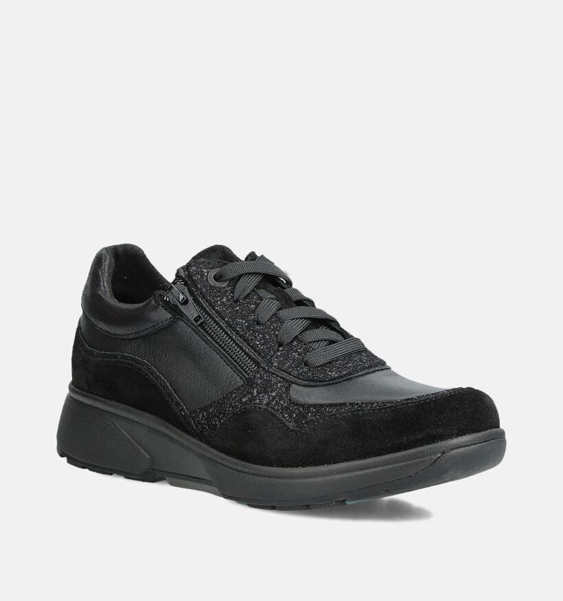 Xsensible LIMA Zwarte Sneakers voor dames (363588) - geschikt voor steunzolen