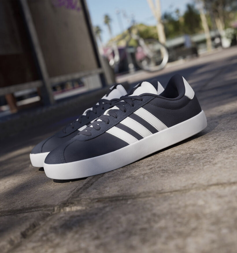 adidas VL Court 3.0 Blauwe Sneakers voor dames (341442)