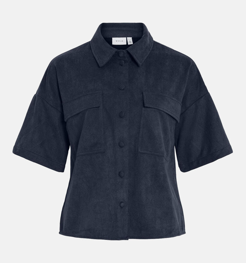 Vila Henna Donkerblauw Hemd voor dames (366139)