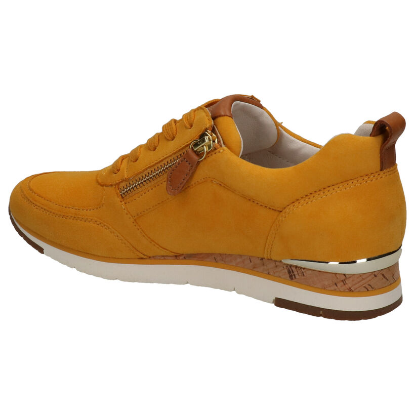 Best Fitting Chaussures à lacets en Jaune ocre en daim (275212)