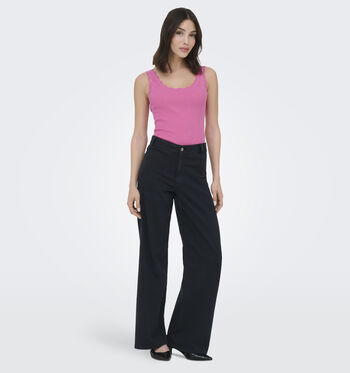 JDY Topjes Zwart/Wit/Geel/Roze