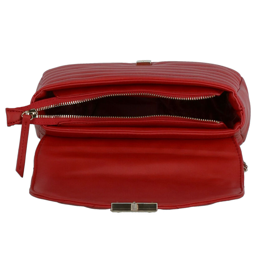 Valentino Handbags Cajon Sac porté croisé en Rouge en simili cuir (259240)
