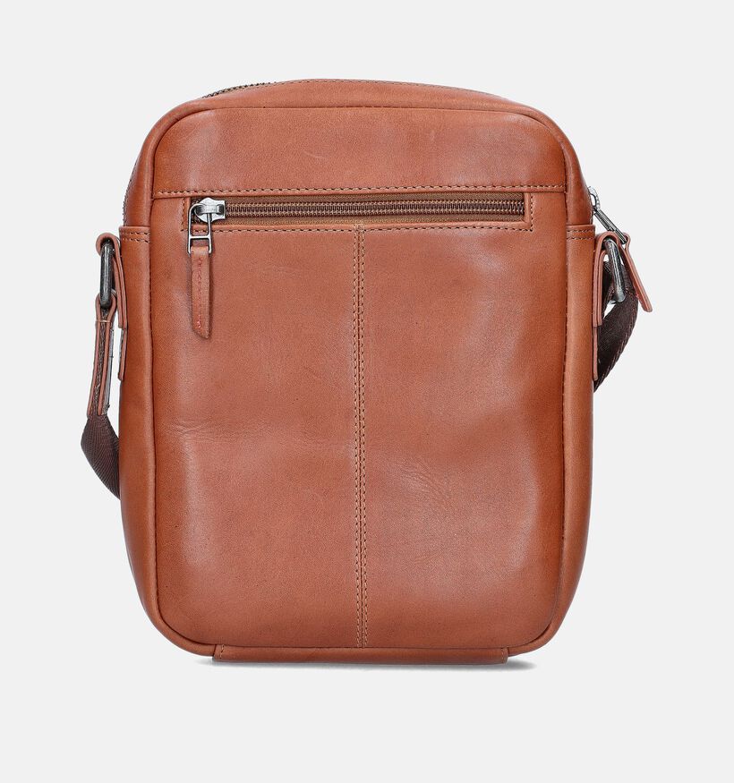 Maverick Cognac Schoudertas voor heren (365800)