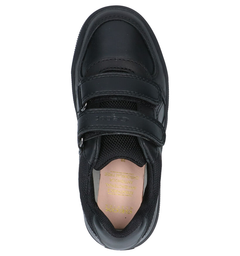 Zwarte Geox Velcroschoenen voor jongens (223187) - geschikt voor steunzolen