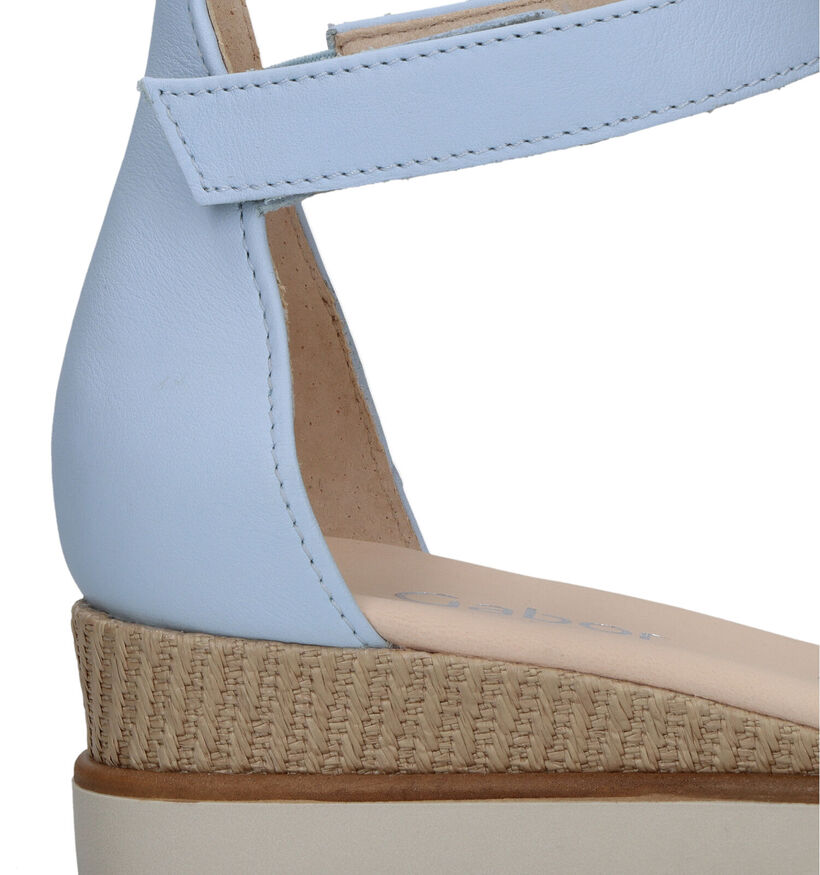 Gabor Comfort Sandales en Bleu pour femmes (323263)