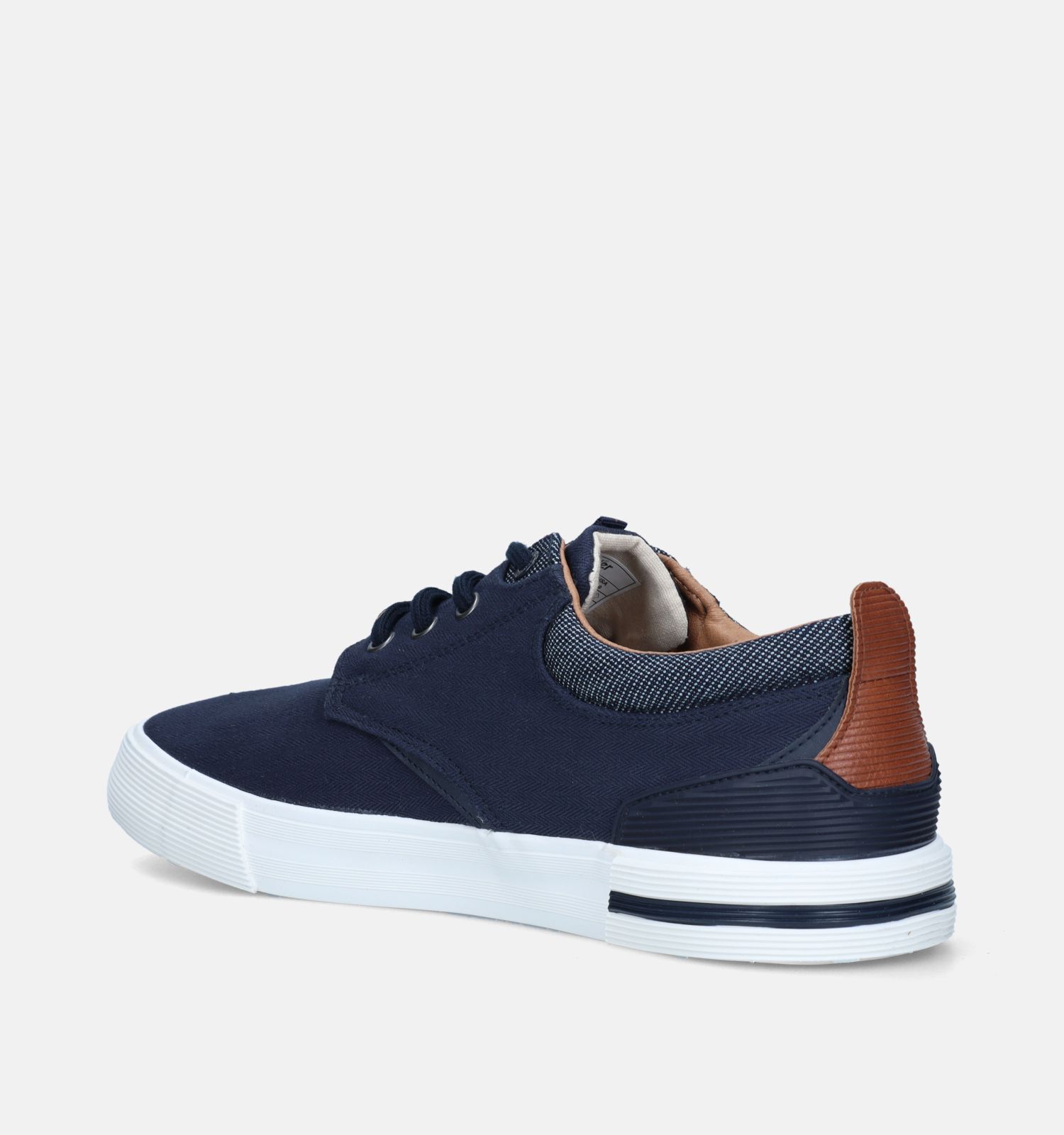 Wrangler Valley City C Blauwe Veterschoenen Heren Lage schoenen Online op TORFS.BE