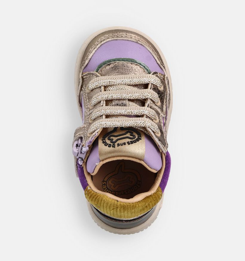 STONES and BONES Paarse Sneakers voor meisjes (363943) - geschikt voor steunzolen