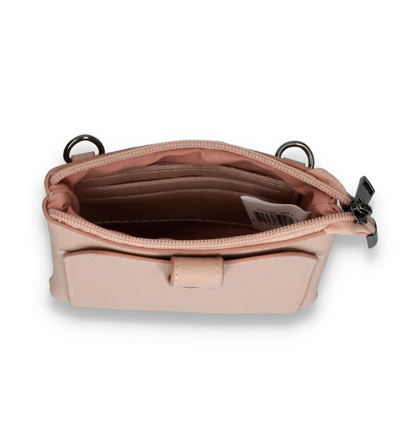 Signatur Roze Crossbody Telefoontasje in kunstleer (325878)