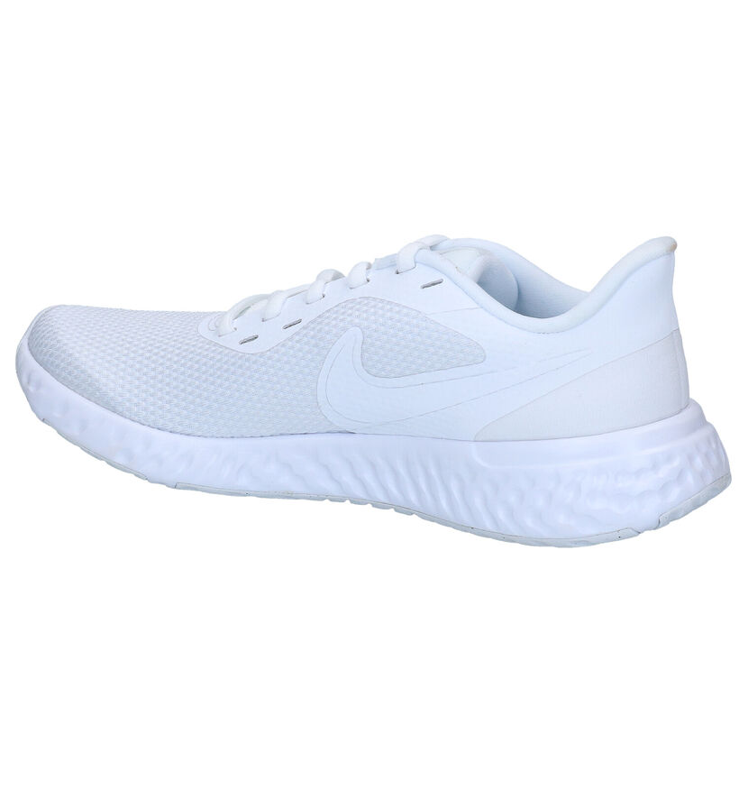 Nike Revolution 5 Zwarte Sneakers in kunstleer (290920)