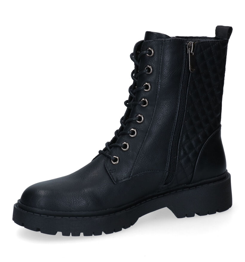 Signatur Boots à lacets en Noir pour femmes (294907)