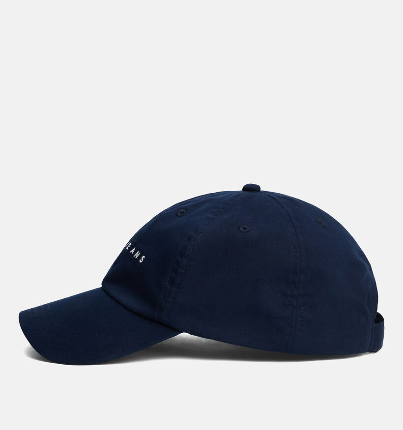 Tommy Hilfiger Linear Logo 6 Panel Donkerblauwe Pet voor dames (362657)