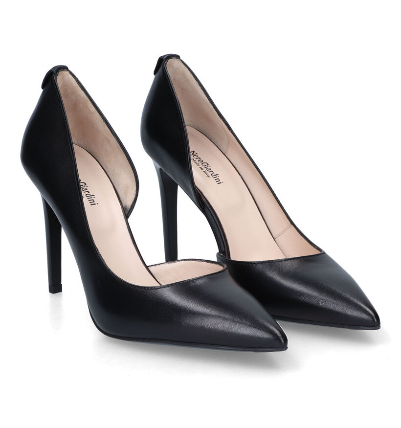 NeroGiardini Zwarte Pumps in leer (321518)