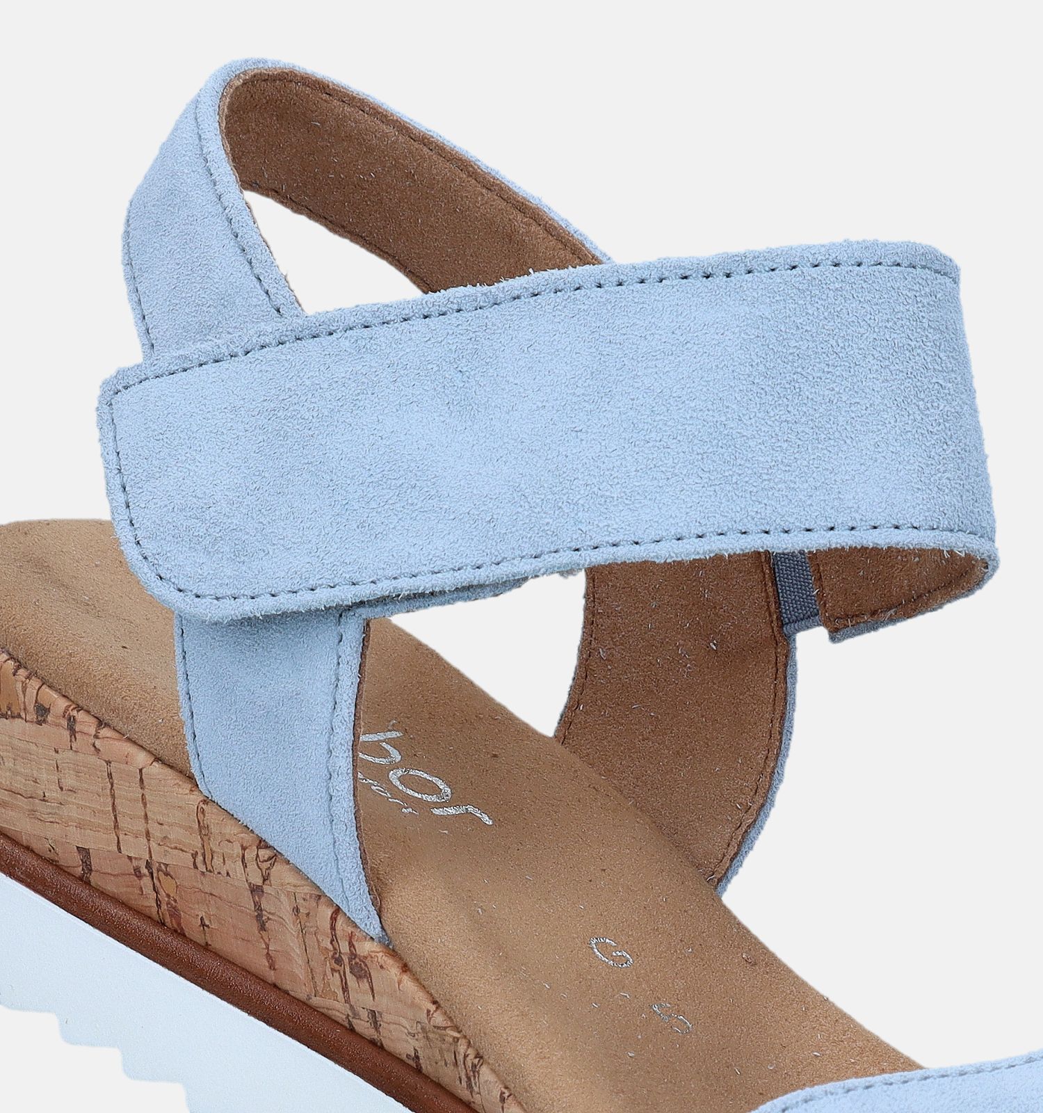 Blauwe sandalen gabor top