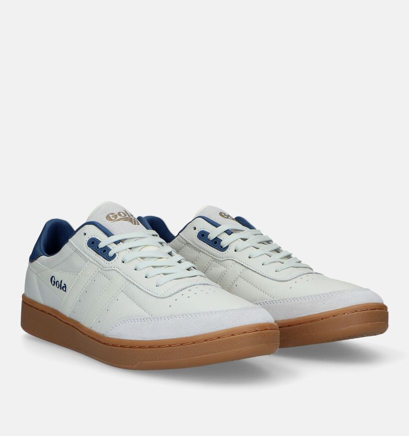 Gola Contact Witte Sneakers voor heren (328679) - geschikt voor steunzolen