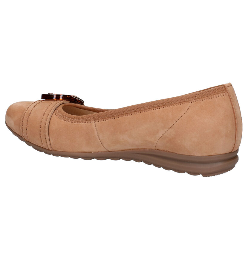 Gabor Easy Walking Ballerines en Cognac en nubuck (287747)