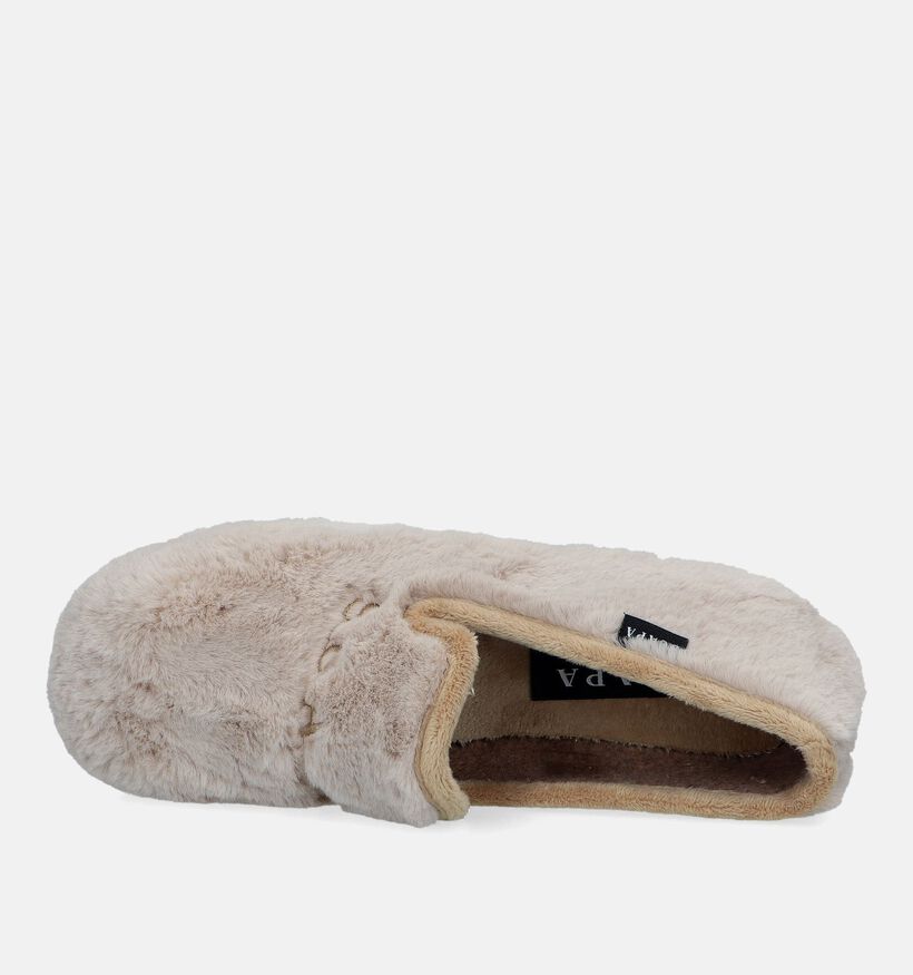 Scapa Pantoufles fermées en Beige pour femmes (333440)