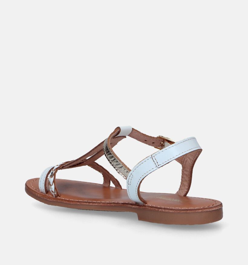 Les Tropeziennes Badou Witte Sandalen voor meisjes (340798)