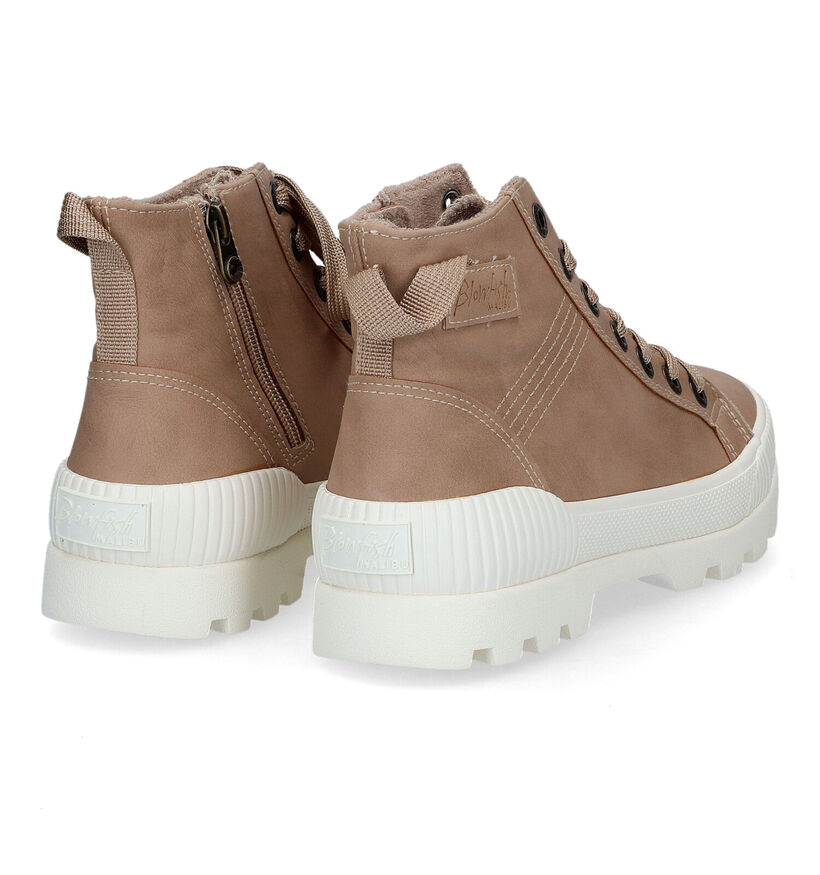 Blowfish Malibu Forever Bottines en Taupe en simili cuir (314141)