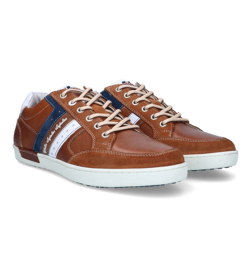 Australian Nothingham Chaussures à lacets en Bleu pour hommes (306708) - pour semelles orthopédiques