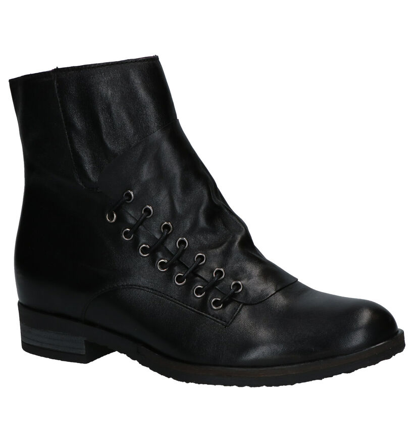 Brako Anatomics Zwarte Boots in leer (261397)