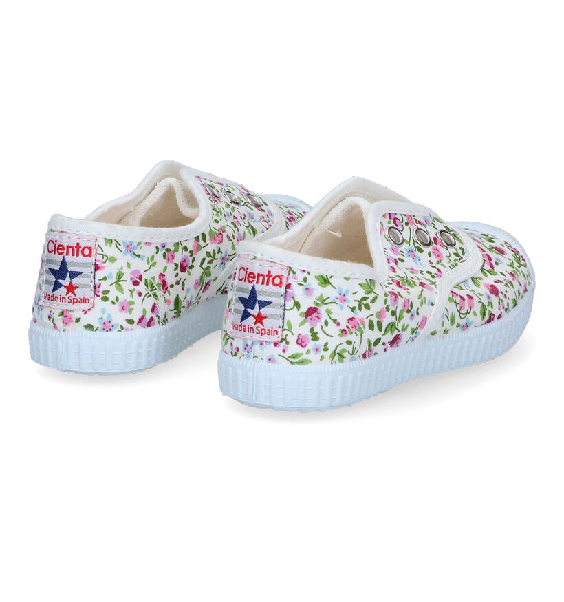 Cienta Slip-ons en Blanc pour filles (307970) - pour semelles orthopédiques