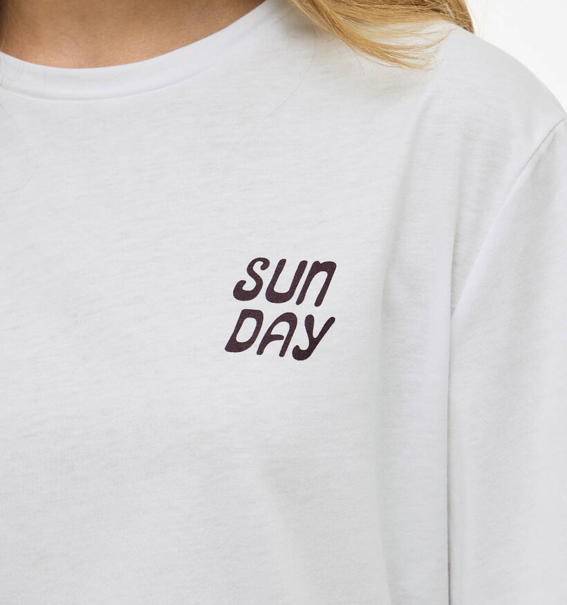 Vila Sage T-shirt en Blanc pour femmes (365585)