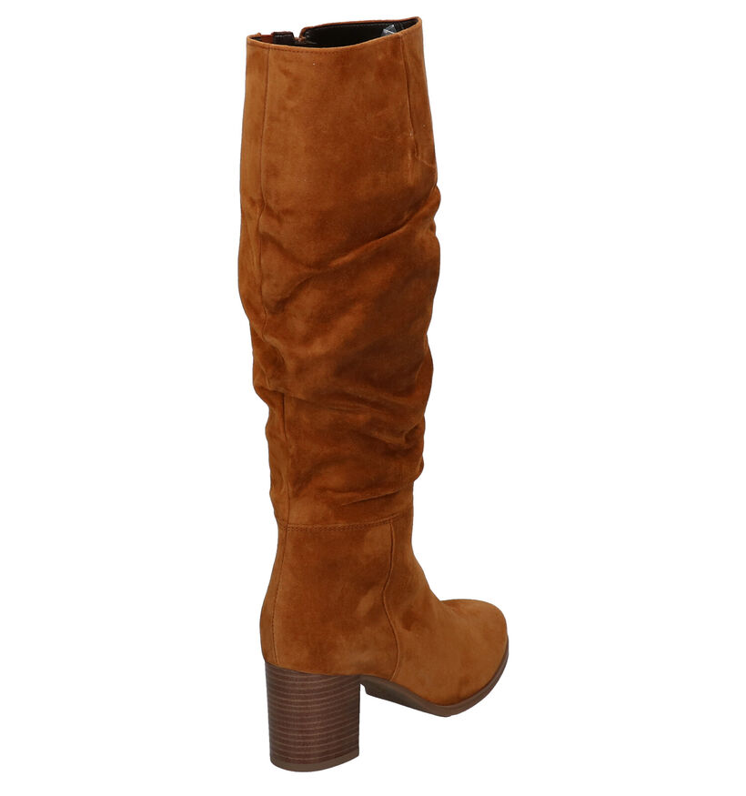 Gabor Bottes hautes en Cognac en nubuck (282442)
