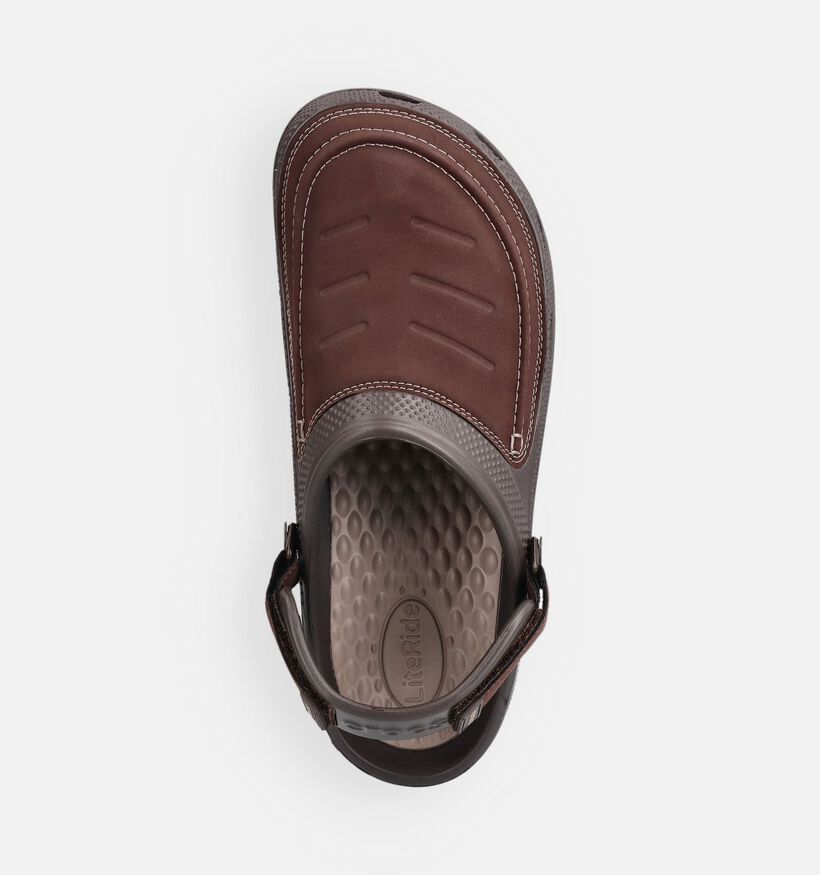 Crocs Yukon Vista II LR Donkerbruine Clogs voor heren (370906)