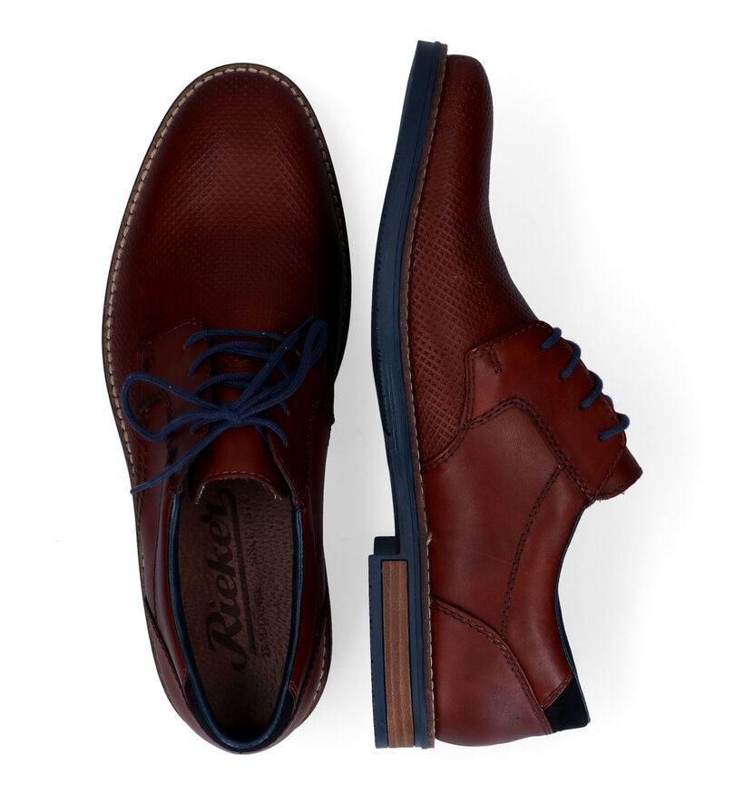 Rieker Chaussures Classiques en Cognac pour hommes (354808)