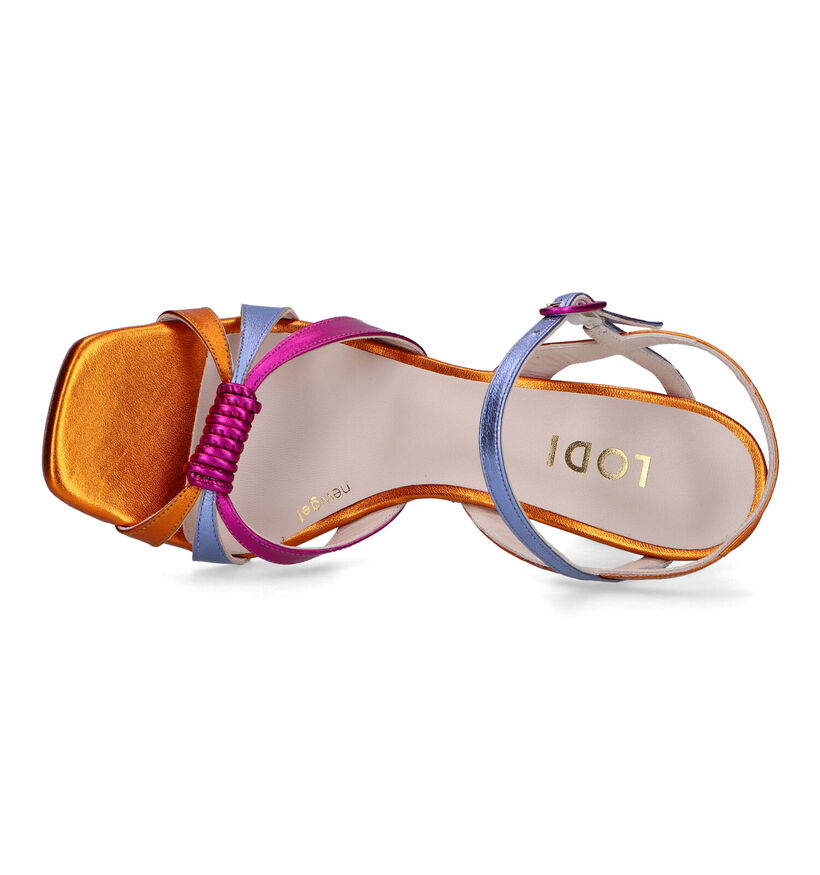 Lodi Glaspi Oranje Sandalen voor dames (324900)