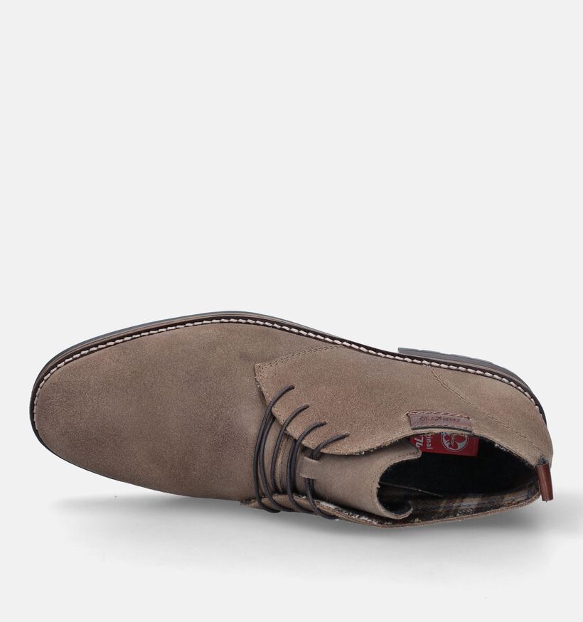 Rieker Taupe Hoge schoenen voor heren (344391)