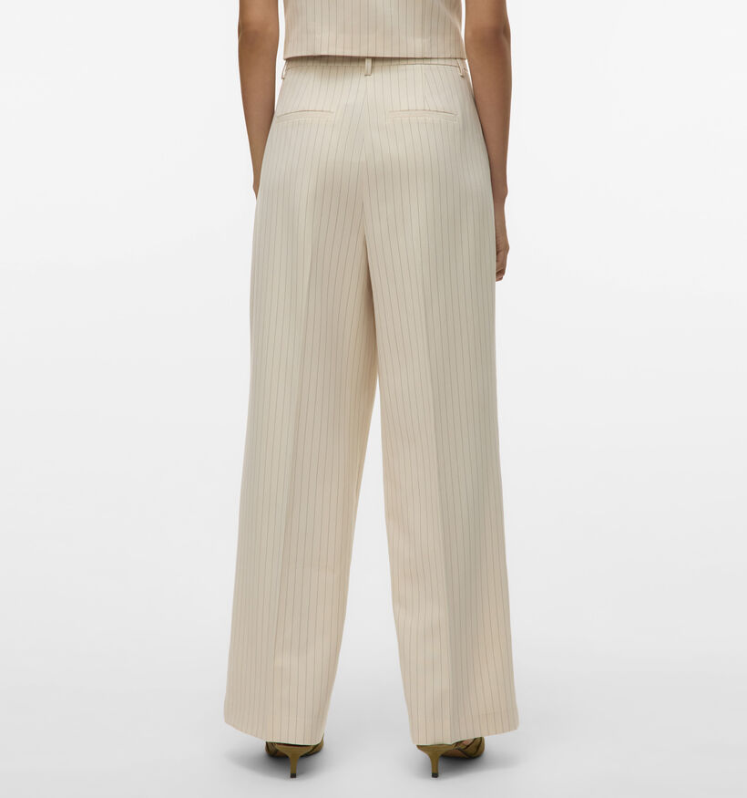 Vero Moda Troian Beige Wijde broek L30 voor dames (353153)