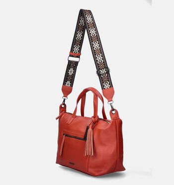 Emily & Noah Sacs &agrave; main Orange/Cognac