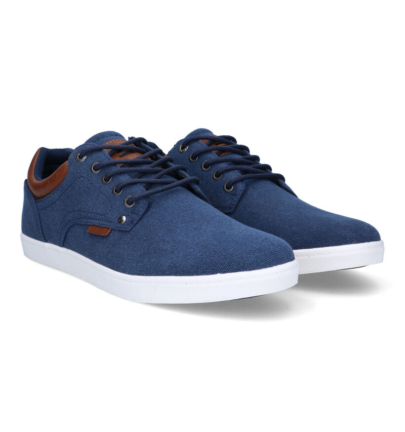 Bullboxer Chaussures à lacets en Bleu pour hommes (318916) - pour semelles orthopédiques