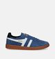 Gola Hurricane Suede Baskets en Bleu pour hommes (336320) - pour semelles orthopédiques