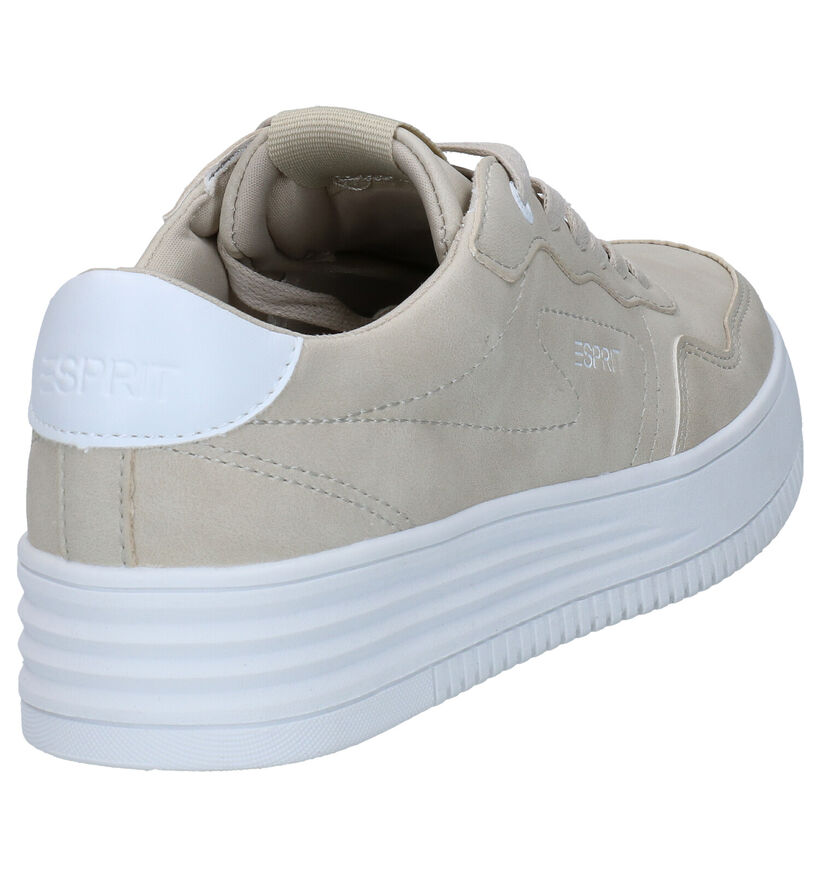 Esprit Cambridge Baskets en Beige en simili cuir (285155)