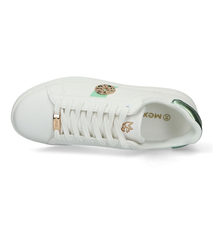 Mexx Lanieke Witte Sneakers voor dames (319588) - geschikt voor steunzolen