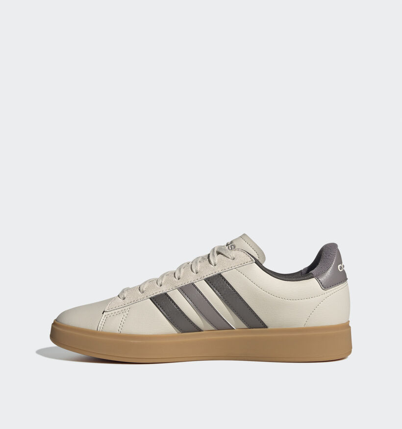 adidas Grand Court 2.0 Taupe Sneakers voor jongens, heren (350151)