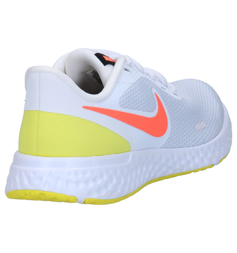 Nike Revolution 5 Zwarte Sneakers in kunstleer (290920)