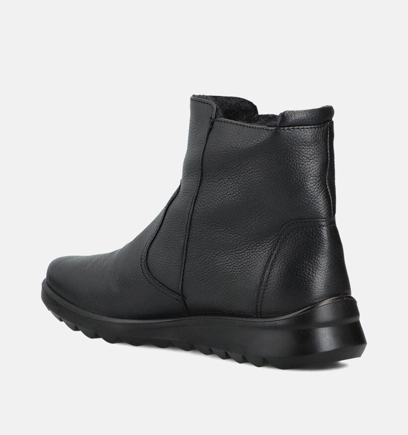 Ara Toronto Bottines plates en Noir pour femmes (362474) - pour semelles orthopédiques