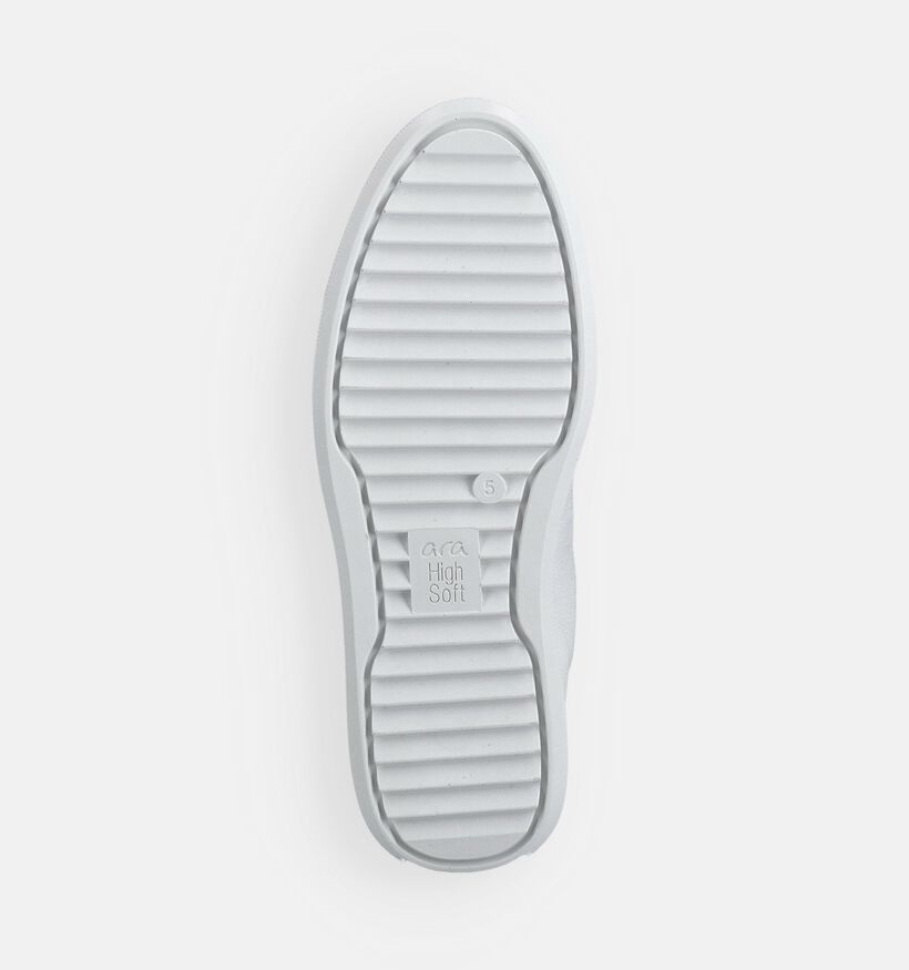 Ara High Soft Canberra 3.0 Witte Sneakers voor dames (370796) - geschikt voor steunzolen