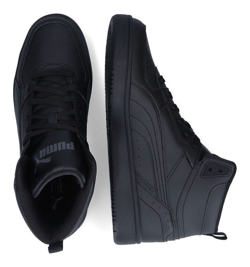 Puma Rebound Joy Zwarte Hoge Sneakers voor heren (318675) - geschikt voor steunzolen