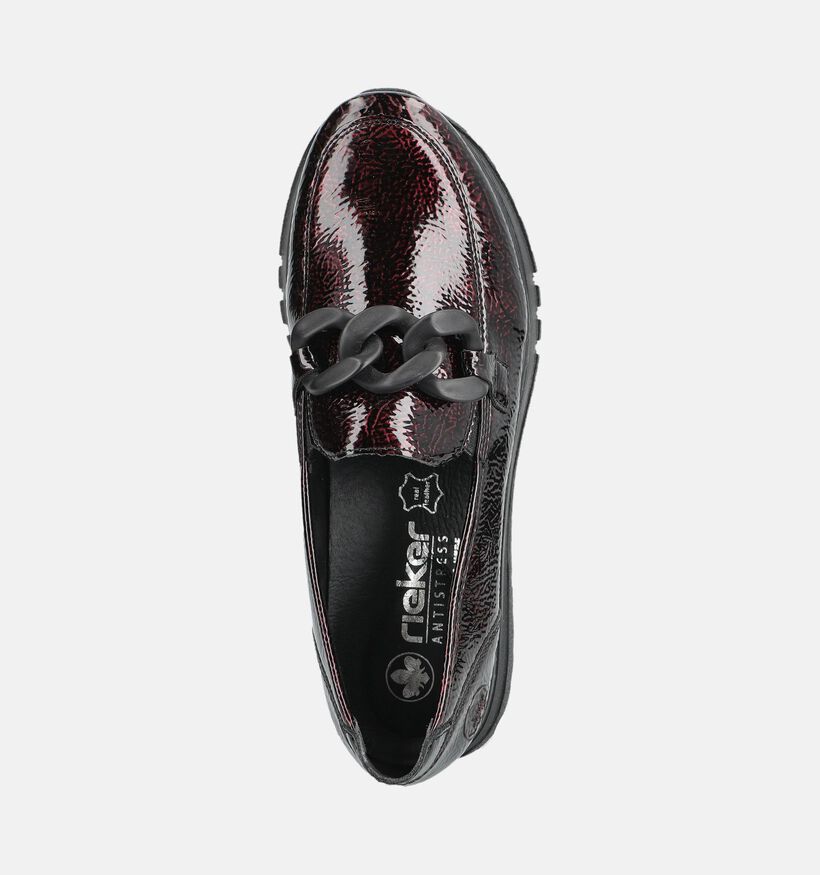 Rieker Chaussures &agrave; enfiler en Bordeaux pour femmes (376582) - pour semelles orthop&eacute;diques