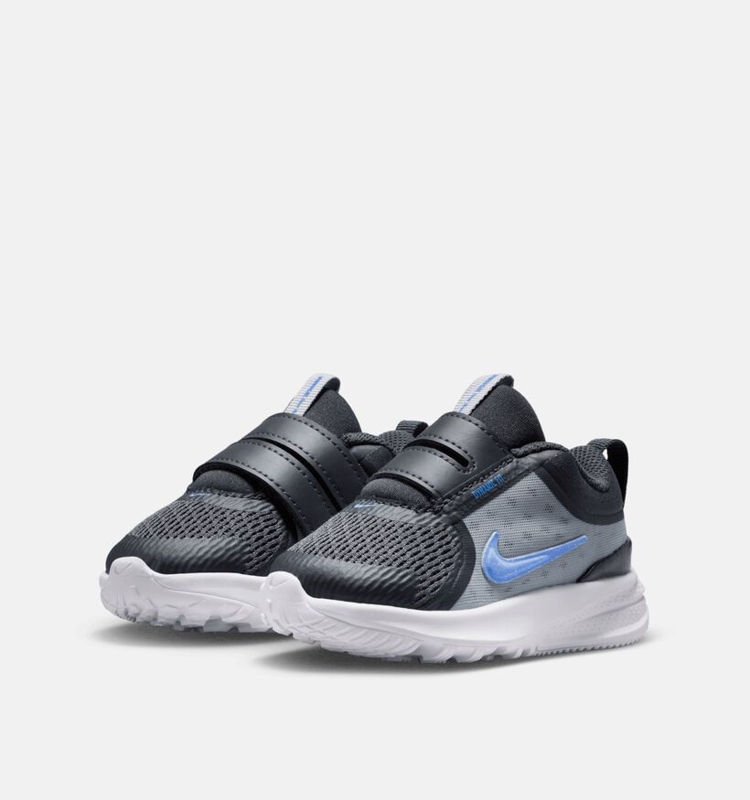 Nike Star Runner 5 Donkergrijze Sneakers voor jongens (373415) - geschikt voor steunzolen